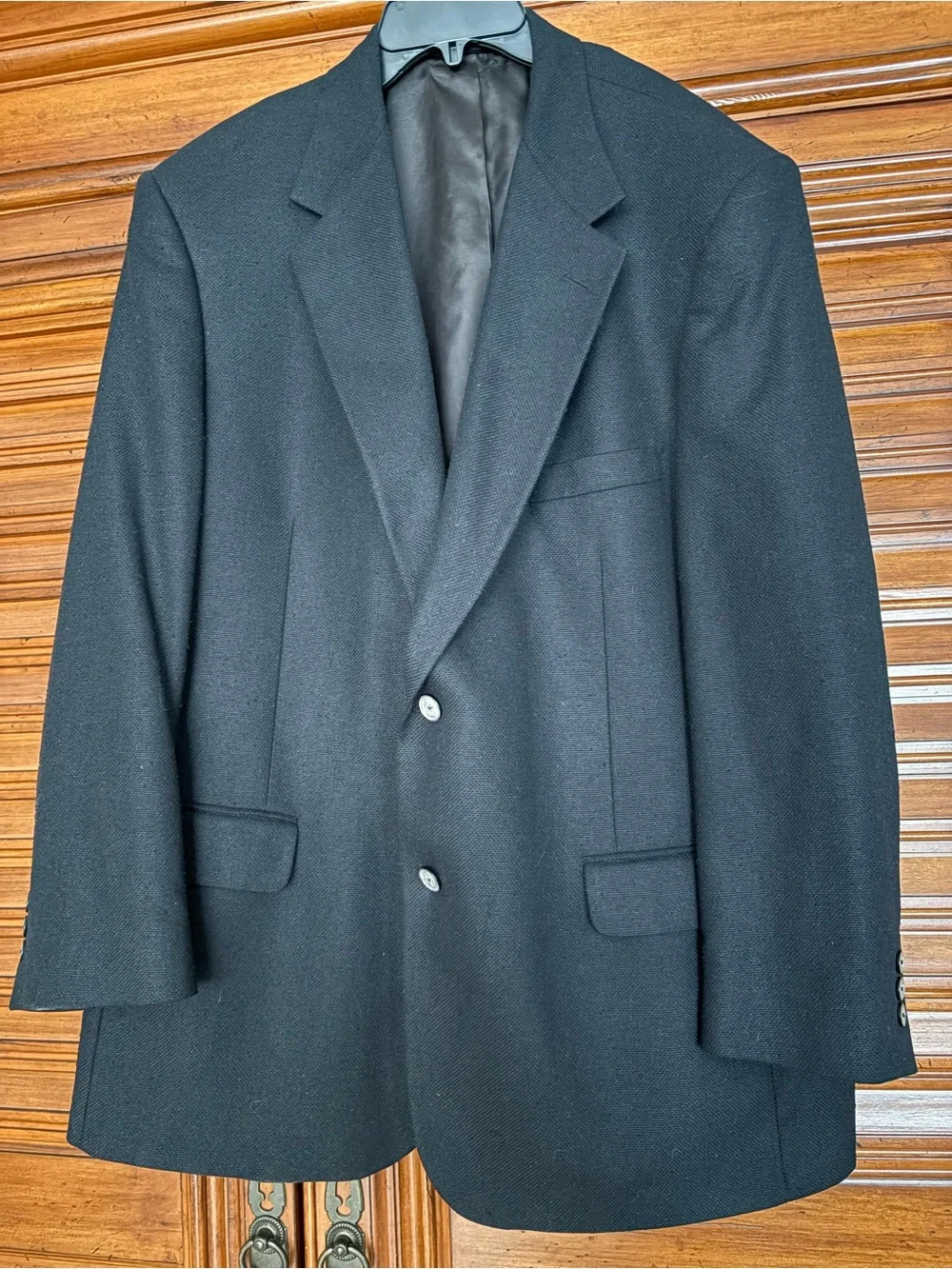 Roundtree & Yorke Men's Black Blazer